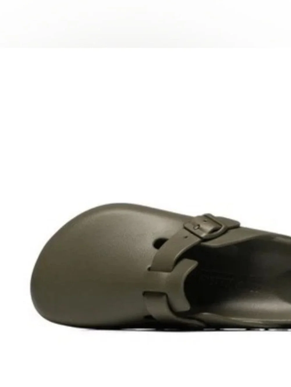 New Birkenstock Boston Olive Green Eva Shoes